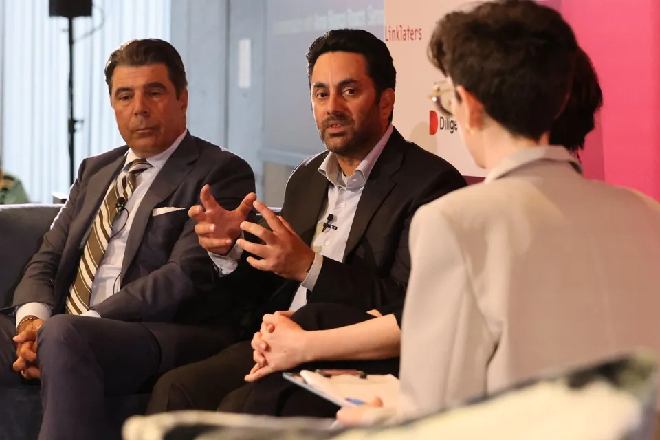 Shiv Singh on a panel discussion